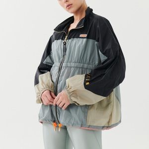 P.E. Nation Color Block Maxi Jacket Windbreaker